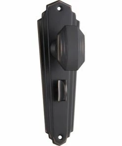 Door Handles & Levers TRADCO DOOR KNOB ELWOOD ART DECO