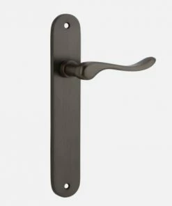 IVER DOOR LEVER STIRLING OVAL BACKPLATE Door Handles & Levers