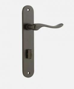 IVER DOOR LEVER STIRLING OVAL BACKPLATE Door Handles & Levers