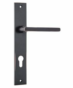IVER DOOR LEVER BALTIMORE RECTANGULAR BACKPLATE