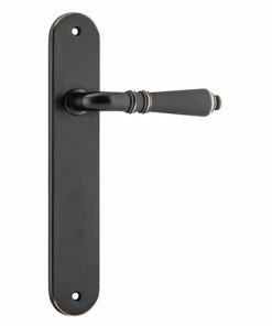 Discount π― IVER DOOR LEVER SARLAT OVAL BACKPLATE Handles & Hardware π 36 IVER DOOR LEVER SARLAT OVAL BACKPLATE Handles & Hardware