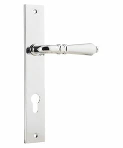 IVER DOOR LEVER SARLAT RECTANGULAR BACKPLATE