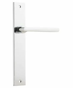 IVER DOOR LEVER BALTIMORE RECTANGULAR BACKPLATE