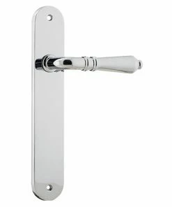 Discount π― IVER DOOR LEVER SARLAT OVAL BACKPLATE Handles & Hardware π 39 IVER DOOR LEVER SARLAT OVAL BACKPLATE Handles & Hardware