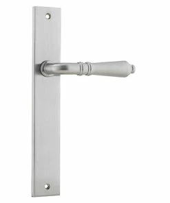 IVER DOOR LEVER SARLAT RECTANGULAR BACKPLATE