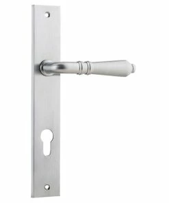 IVER DOOR LEVER SARLAT RECTANGULAR BACKPLATE