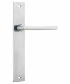IVER DOOR LEVER BALTIMORE RECTANGULAR BACKPLATE
