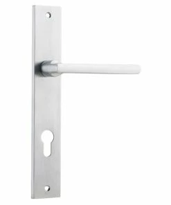IVER DOOR LEVER BALTIMORE RECTANGULAR BACKPLATE