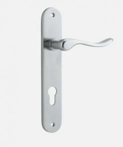 IVER DOOR LEVER STIRLING OVAL BACKPLATE Door Handles & Levers