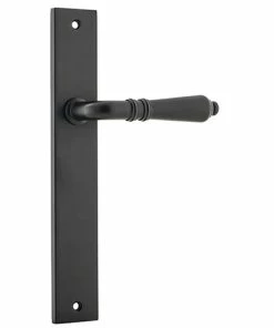 IVER DOOR LEVER SARLAT RECTANGULAR BACKPLATE