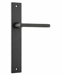 IVER DOOR LEVER BALTIMORE RECTANGULAR BACKPLATE