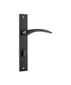 IVER DOOR LEVER OXFORD RECTANGULAR BACKPLATE
