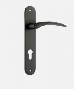IVER DOOR LEVER OXFORD OVAL BACKPLATE
