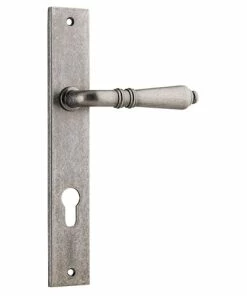 IVER DOOR LEVER SARLAT RECTANGULAR BACKPLATE