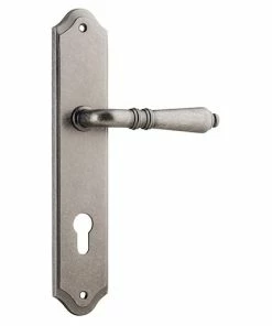 IVER DOOR LEVER SARLAT SHOULDERED BACKPLATE Handles & Hardware