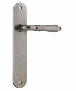 Discount π― IVER DOOR LEVER SARLAT OVAL BACKPLATE Handles & Hardware π 48 IVER DOOR LEVER SARLAT OVAL BACKPLATE Handles & Hardware