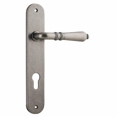 Discount π― IVER DOOR LEVER SARLAT OVAL BACKPLATE Handles & Hardware π 20 IVER DOOR LEVER SARLAT OVAL BACKPLATE Handles & Hardware