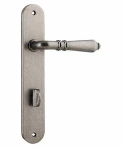 Discount π― IVER DOOR LEVER SARLAT OVAL BACKPLATE Handles & Hardware π 50 IVER DOOR LEVER SARLAT OVAL BACKPLATE Handles & Hardware