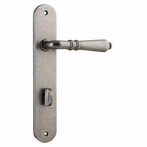Discount π― IVER DOOR LEVER SARLAT OVAL BACKPLATE Handles & Hardware π 21 IVER DOOR LEVER SARLAT OVAL BACKPLATE Handles & Hardware