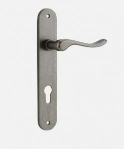 IVER DOOR LEVER STIRLING OVAL BACKPLATE Door Handles & Levers