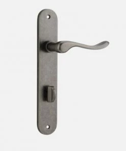 IVER DOOR LEVER STIRLING OVAL BACKPLATE Door Handles & Levers
