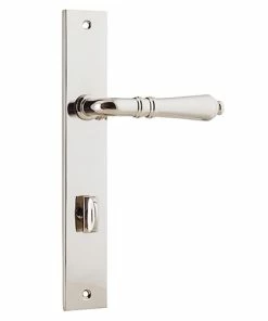 IVER DOOR LEVER SARLAT RECTANGULAR BACKPLATE