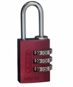 Outlet ⌛ ABUS 3-WHEEL 20MM COMBINATION ALUMINIUM PADLOCK 145/20 VARIOUS COLOURS ⭐ 11 ABUS 3-WHEEL 20MM COMBINATION ALUMINIUM PADLOCK 145/20 VARIOUS COLOURS