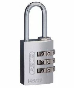 Outlet ⌛ ABUS 3-WHEEL 20MM COMBINATION ALUMINIUM PADLOCK 145/20 VARIOUS COLOURS ⭐ 12 ABUS 3-WHEEL 20MM COMBINATION ALUMINIUM PADLOCK 145/20 VARIOUS COLOURS