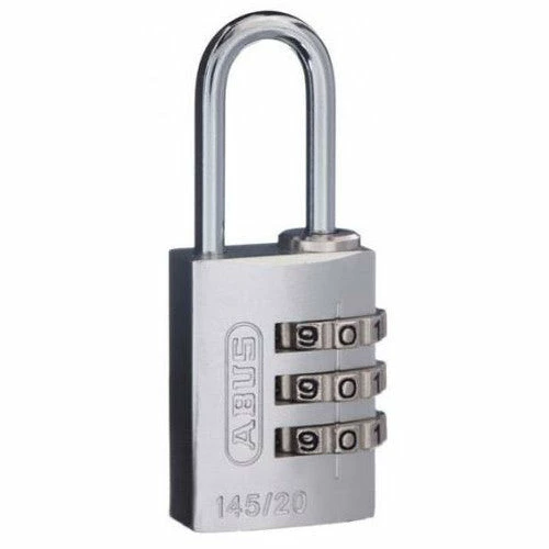 Outlet ⌛ ABUS 3-WHEEL 20MM COMBINATION ALUMINIUM PADLOCK 145/20 VARIOUS COLOURS ⭐ 6 ABUS 3-WHEEL 20MM COMBINATION ALUMINIUM PADLOCK 145/20 VARIOUS COLOURS