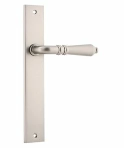 IVER DOOR LEVER SARLAT RECTANGULAR BACKPLATE
