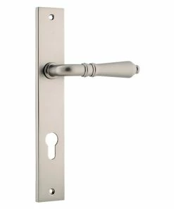 IVER DOOR LEVER SARLAT RECTANGULAR BACKPLATE