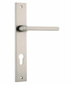 IVER DOOR LEVER BALTIMORE RECTANGULAR BACKPLATE