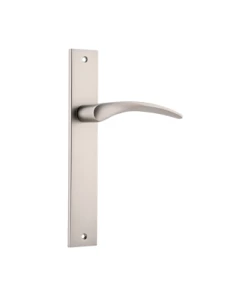 IVER DOOR LEVER OXFORD RECTANGULAR BACKPLATE