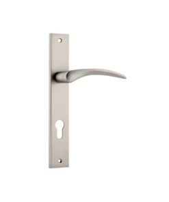 IVER DOOR LEVER OXFORD RECTANGULAR BACKPLATE