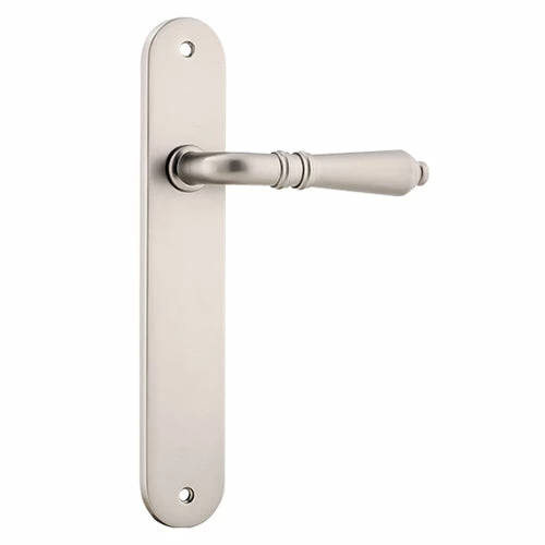 Discount π― IVER DOOR LEVER SARLAT OVAL BACKPLATE Handles & Hardware π 25 IVER DOOR LEVER SARLAT OVAL BACKPLATE Handles & Hardware