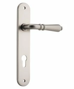 Discount π― IVER DOOR LEVER SARLAT OVAL BACKPLATE Handles & Hardware π 55 IVER DOOR LEVER SARLAT OVAL BACKPLATE Handles & Hardware