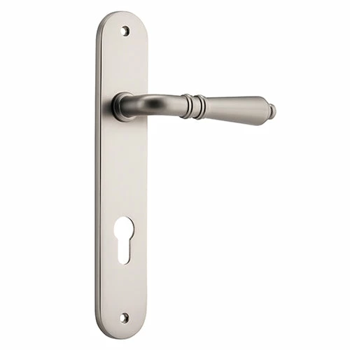 Discount π― IVER DOOR LEVER SARLAT OVAL BACKPLATE Handles & Hardware π 26 IVER DOOR LEVER SARLAT OVAL BACKPLATE Handles & Hardware