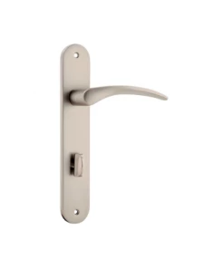 IVER DOOR LEVER OXFORD OVAL BACKPLATE
