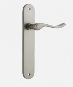 IVER DOOR LEVER STIRLING OVAL BACKPLATE Door Handles & Levers
