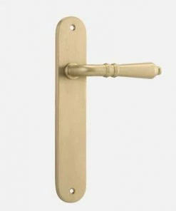 Discount π― IVER DOOR LEVER SARLAT OVAL BACKPLATE Handles & Hardware π 57 IVER DOOR LEVER SARLAT OVAL BACKPLATE Handles & Hardware