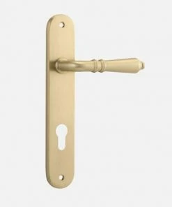Discount π― IVER DOOR LEVER SARLAT OVAL BACKPLATE Handles & Hardware π 58 IVER DOOR LEVER SARLAT OVAL BACKPLATE Handles & Hardware