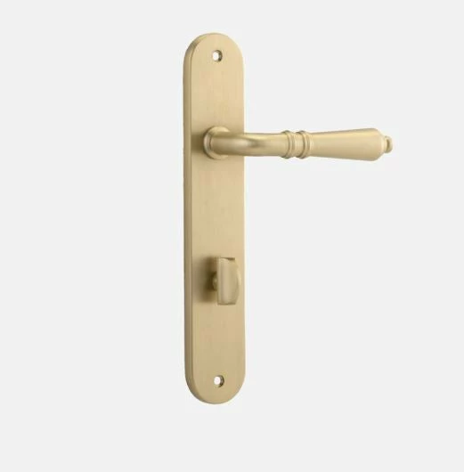Discount π― IVER DOOR LEVER SARLAT OVAL BACKPLATE Handles & Hardware π 30 IVER DOOR LEVER SARLAT OVAL BACKPLATE Handles & Hardware