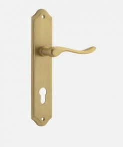 IVER DOOR LEVER STIRLING SHOULDERED BACKPLATE Door Handles & Levers