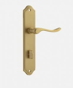 IVER DOOR LEVER STIRLING SHOULDERED BACKPLATE Door Handles & Levers