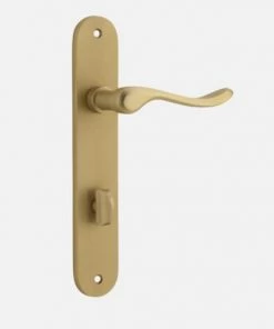 IVER DOOR LEVER STIRLING OVAL BACKPLATE Door Handles & Levers