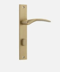 IVER DOOR LEVER OXFORD RECTANGULAR BACKPLATE