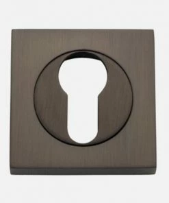Tradco Restoration Hardware IVER ESCUTCHEONS EURO FORGED SQUARE