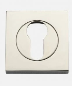 Tradco Restoration Hardware IVER ESCUTCHEONS EURO FORGED SQUARE