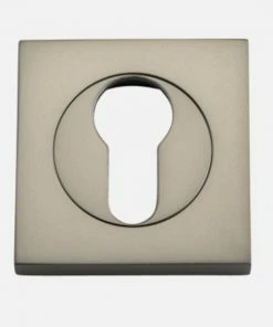 Tradco Restoration Hardware IVER ESCUTCHEONS EURO FORGED SQUARE