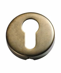 TRADCO ESCUTCHEON SHEET BRASS EURO D50xP10mm Escutcheons